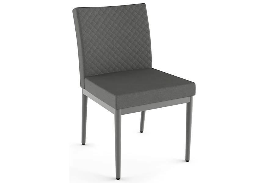Urban Monroe Chair with Quilted Fabric by Amisco at Esprit Decor Home Furnishings